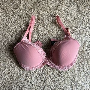 NATORI Feathers Bra Pink Lace 34D